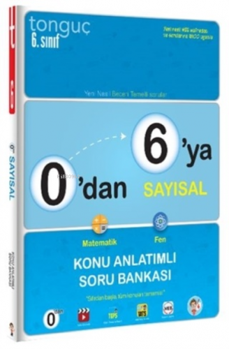 0'dan 6'ya Sayısal Konu Anlatımlı Soru Bankası Kolektif