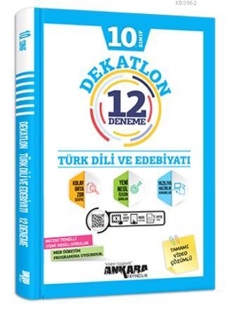 10.Sınıf Türk Dili ve Edebiyatı Dekatlon 12 Deneme Sadık Arın