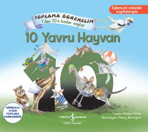 10 Yavru Hayvan - Toplama Öğrenelim 1'den 10'a Sayılar Grace Nolan