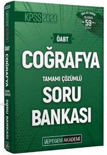 2020 KPSS ÖABT Coğrafya Tamamı Çözümlü Soru Bankası