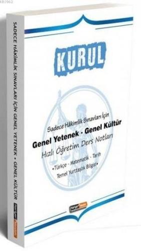 2020 Kurul Sadece Hakimlik Sınavları İçin Genel Yetenek Genel Kültür D