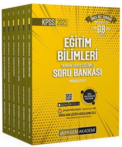 2021 KPSS Eğitim Bilimleri Tamamı Video Çözümlü Soru Bankası Modüler S