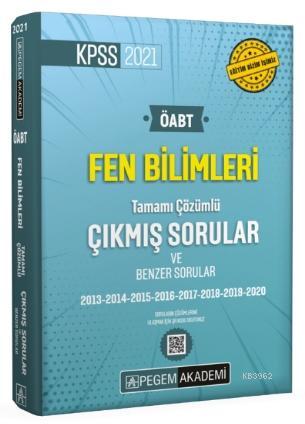 2021 KPSS ÖABT Fen ve Teknoloji Tamamı Çözümlü Çıkmış Sorular Kolektif