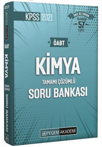 2021 KPSS ÖABT Kimya Tamamı Çözümlü Soru Bankası Kolektif