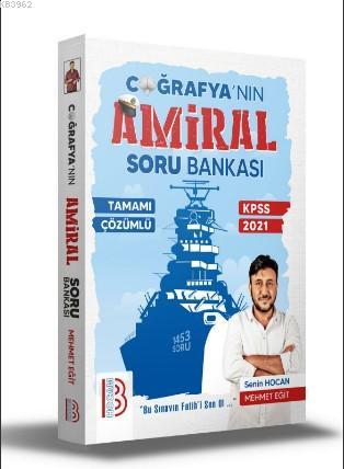 2021 KPSS Tamamı Çözümlü Amiral Coğrafya Soru Bankası