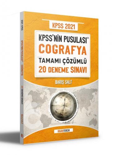 2021 KPSS'NİN Pusulası Coğrafya Tamamı Çözümlü 20 Deneme Sınavı Doğru 