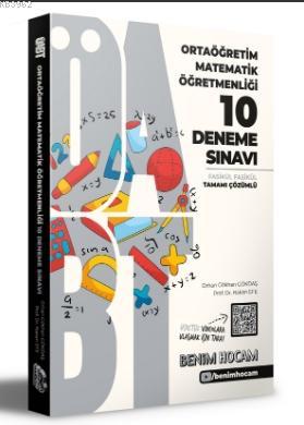 2021 ÖABT Ortaöğretim Matematik Öğretmenliği Tamamı Çözümlü 10 Fasikül