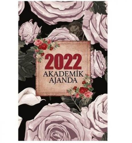 2022 Akademik Ajanda Kara Gül