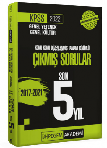 2022 KPSS Genel Yetenek Genel Kültür Konu Konu Düzenlenmiş Tamamı Çözü