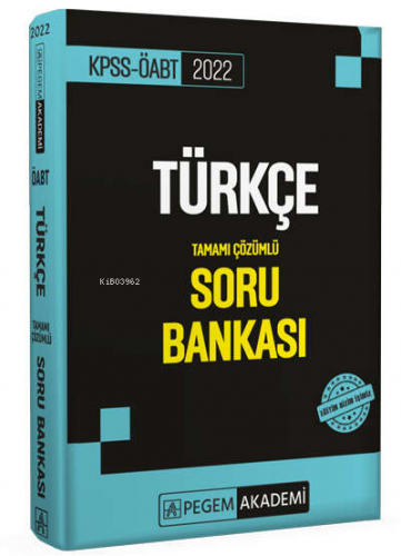 2022 KPSS ÖABT Türkçe Soru Bankası Kolektif