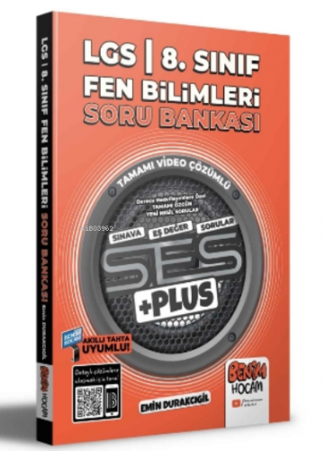 2022 LGS 8.Sınıf Fen Bilimleri Ses Plus Soru Bankası Emin Durakcıgil