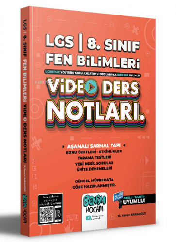 2022 LGS 8.Sınıf Fen Bilimleri Video Ders Notları (Konu Anlatımı)