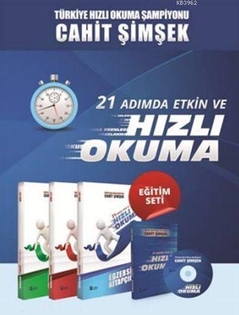 21 Adımda Etkin Ve Hızlı Okuma Eğitim Seti (4 Kitap + Cd) Cahit Şimşek