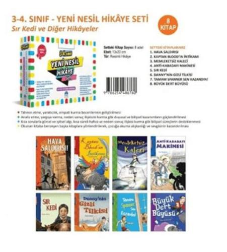 3-4.Sınıf Yeni Nesil Hikaye Seti Kolektif