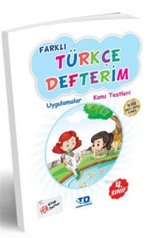 4. Sınıf Farklı Türkçe Defterim Uygulamalar - Konu Testleri