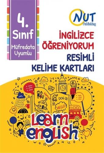 4. Sınıf İngilizce Öğreniyorum Resimli Kelime Kartları Kolektif