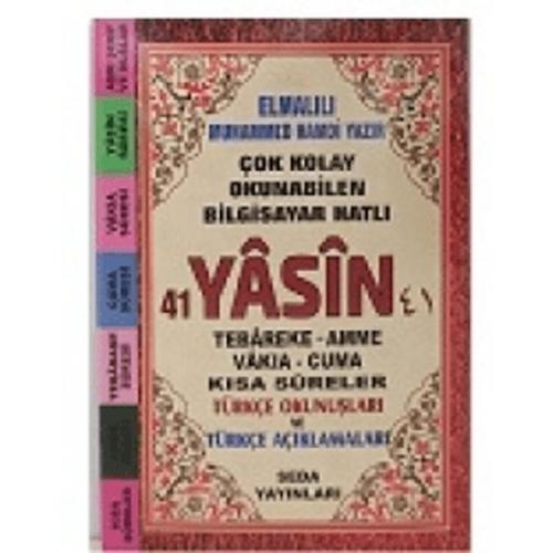 41 Yasin Tebareke - Amme - Vakıa - Cuma ve Kısa Sureler Çanta Boy (Kod