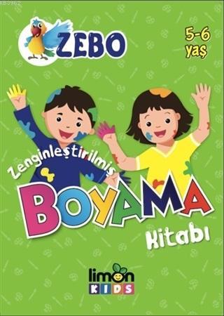 5 - 6 Yaş Zenginleştirilmiş Boyama Kitabı Kolektif