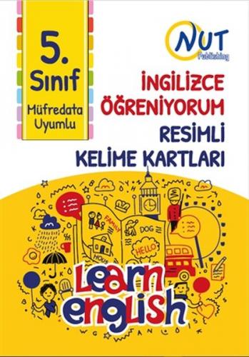 5. Sınıf İngilizce Öğreniyorum Resimli Kelime Kartları Kolektif