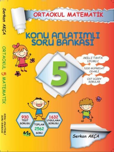 5. Sınıf Matematik Konu Anlatımlı Soru Bankası Serkan Akça