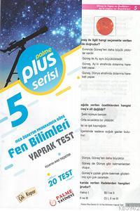 5.Sınıf Plus Serisi Fen Bilimleri Yaprak Test