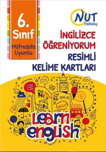 6. Sınıf İngilizce Öğreniyorum Resimli Kelime Kartları Kolektif