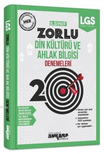 8. Sınıf Din Kültürü Ve Ahlak Bilgisi 20 Zorlu Denemeleri Ankara Yayın