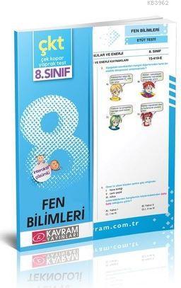 8.Sınıf Fen Bilimleri Yaprak Test-Karekod Video Çözümlü Kolektif