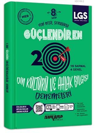 8. Sınıf Güçlendiren Din Kültürü ve Ahlak Bilgisi 20 Deneme Kolektif