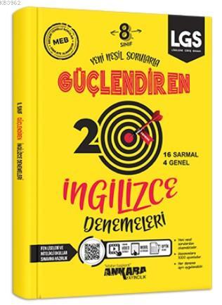 8. Sınıf Güçlendiren İngilizce 20 Deneme Yusuf Delier