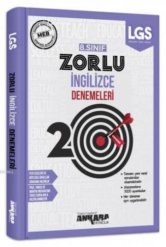 8. Sınıf İngilizce 20 Zorlu Denemeleri Ankara Yayıncılık Ankara Yayınc