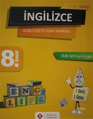 8. Sınıf İngilizce Konu Özetli Soru Bankası Kolektif