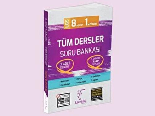 8. Sınıf LGS 1. Dönem Tüm Dersler Soru Bankası Kolektif