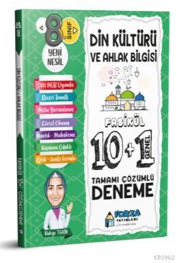 8. Sınıf LGS Din Kültürü ve Ahlak Bilgisi Tamamı Çözümlü Fasikül 10 Br