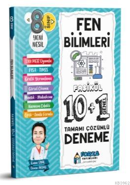 8. Sınıf LGS Fen Bilimleri Tamamı Çözümlü Fasikül 10 Branş 1 Genel Den