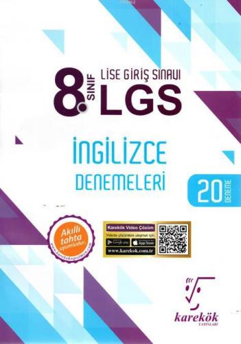 8.Sınıf LGS İngilizce 20'li Deneme Sınavı