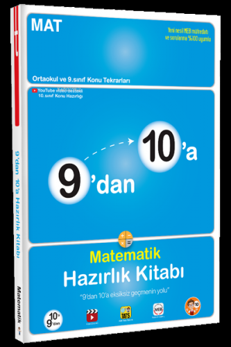 9'dan 10'a Matematik Hazırlık Kitabı Kolektif