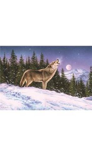 A Wolf's Song To The Moon 1000 Parça Puzzle (40939) Ğreğ Ğıordano