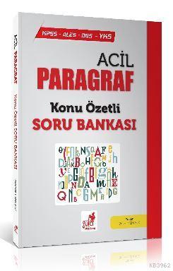 Acil Paragraf Konu Özetli Soru Bankası Kpss- Ales-Dgs- Ygs Bilent Cing