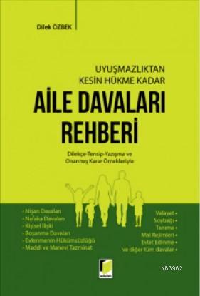 Aile Davaları Rehberi Dilek Özbek