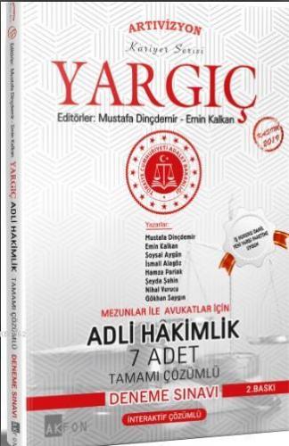 Akfon Yargıç Adli Hakimlik 7 Deneme Kolektif