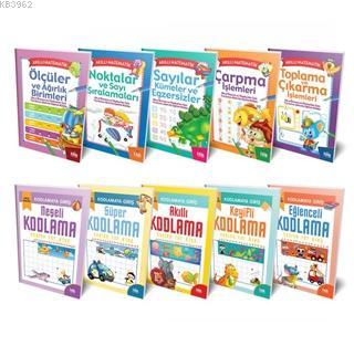 Akıllı Kodlama Ve Matematik Seti (10 Kitap) Kolektif