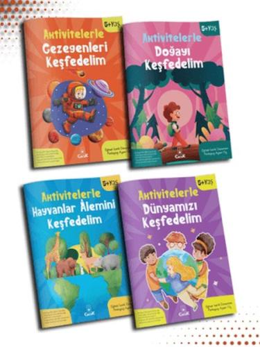 Aktivitelerle Keşfedelim Serisi (4 Kitap) Kolektif