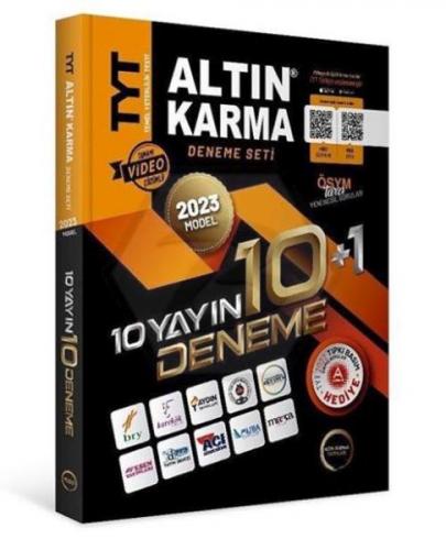 Altın Karma 2023 TYT 10 Farklı Yayın 10 Farklı Deneme + Son 1 Yıl Çıkm