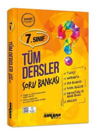 Ankara Yayınları 7. Sınıf Tüm Dersler Soru Bankası Ankara