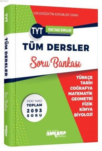 Ankara Yayınları TYT Tüm Dersler Soru Bankası Ankara