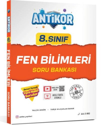 Antikor 8.Sınıf Fen Bilimleri Soru Bankası Yalçın Akgün