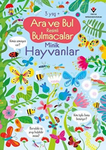 Ara ve Bul Resimli Bulmacalar Minik Hayvanlar Kirsteen Robson