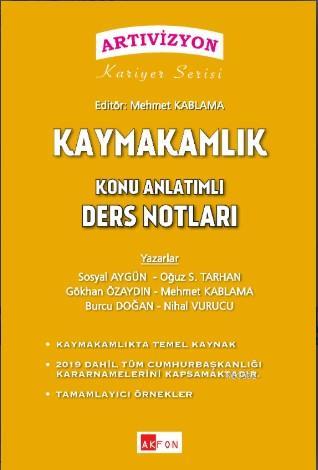 Artıvizyon Kaymakamlık Ders Notları Kolektif