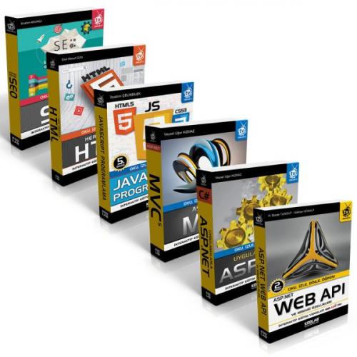 ASP.NET ile Web Tasarım Seti (6 Kitap) Veysel Uğur Kızmaz